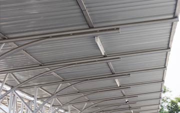 installing Stanton In Peak metal roofing