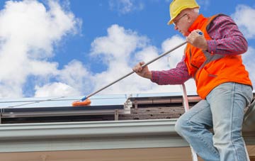 Stanton In Peak soft wash roof cleaning